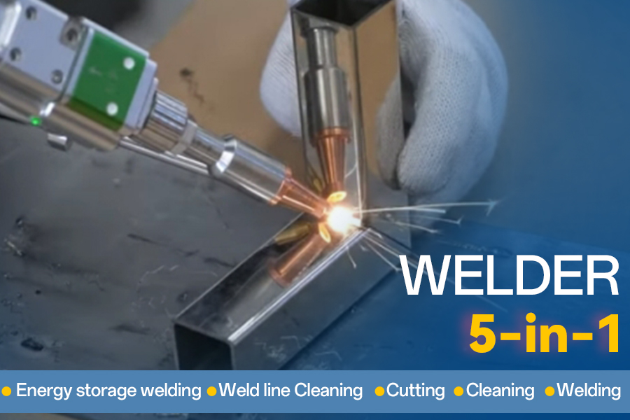 5 in 1 Handheld Laser Welding Machine | Metal Processing